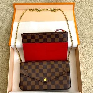 Louis Vuitton Felicie damier ebene